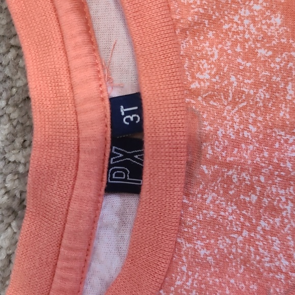 3T Orange Flamingo Ombre T Shirt - Picture 2 of 3